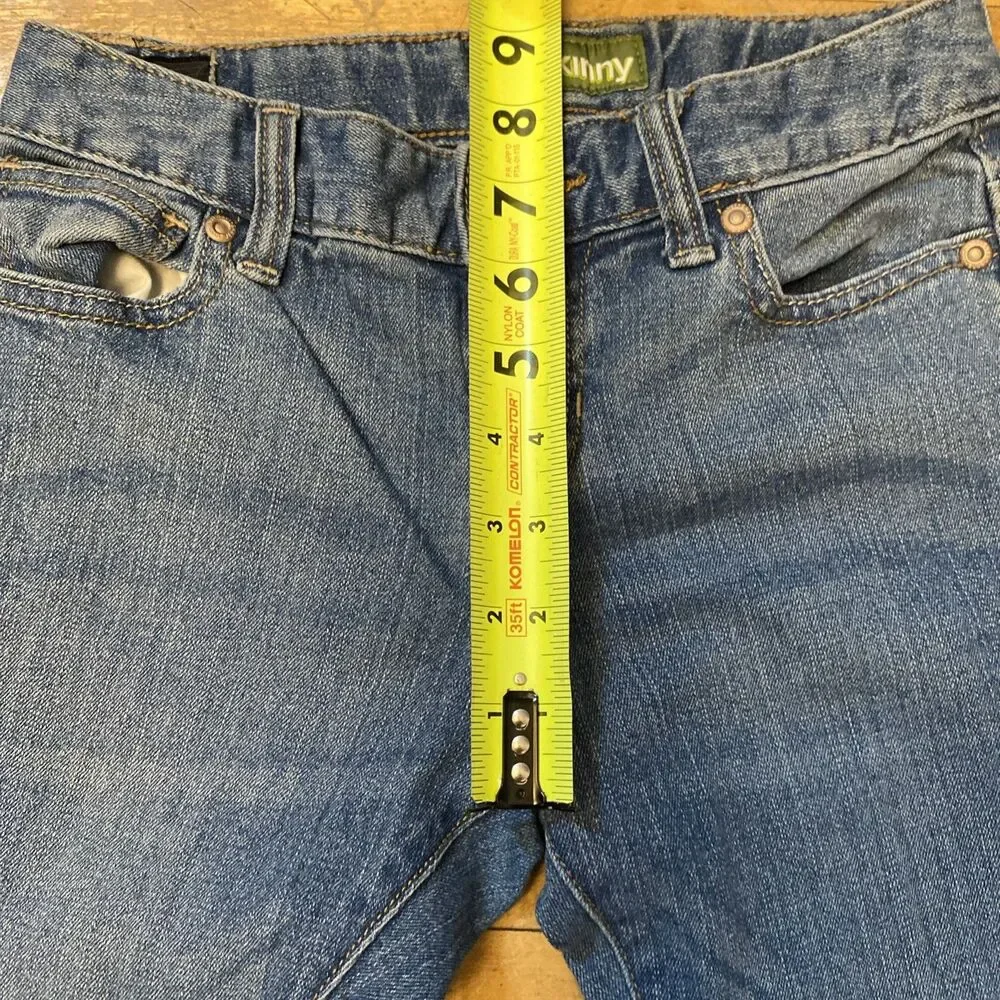 Old Navy Jeans Girls Size 10 Slim Super Skinny Light Wash